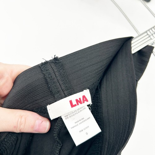 LNA Y2K Witchy Dark Classic Modal Stretch Elastic Waist A-Line Maxirock Size S - Bild 4 von 5