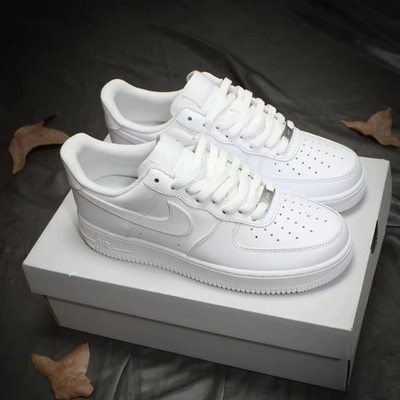 Nike Air Force 1 ''Triple White'' Low Top Classic Sneakers US size