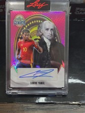 2026 Leaf Metal President's Day Pink Shimmer Lamine Yamal 1/1 Auto