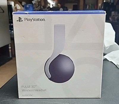 Sony Pulse 3D Over the Ear Gaming Headset White No Bluetooth USB Just Headphones