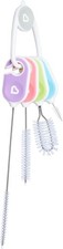Bottle and Cup Cleaning Brush 4 Piece Set with Key Ring