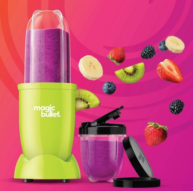 Magic Bullet Essential Blender with To-Go Lid - Margarita Lime