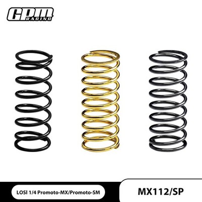 7075 Alu   Rate Rear Shock   Set LOSI 1/4 Promoto MX SM Motorcycle *mn