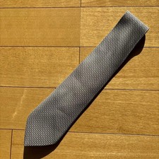 Herm s Men's Silk Tie  H Pattern