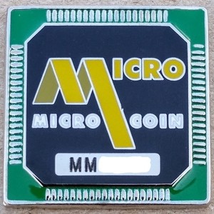 Micro Micro V1 Geocoin (2006) - Activated & Adoptable - TB12VE0