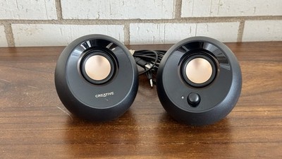 Creative Pebble USB Speakers   Compact Desktop Speakers  Mint Condition