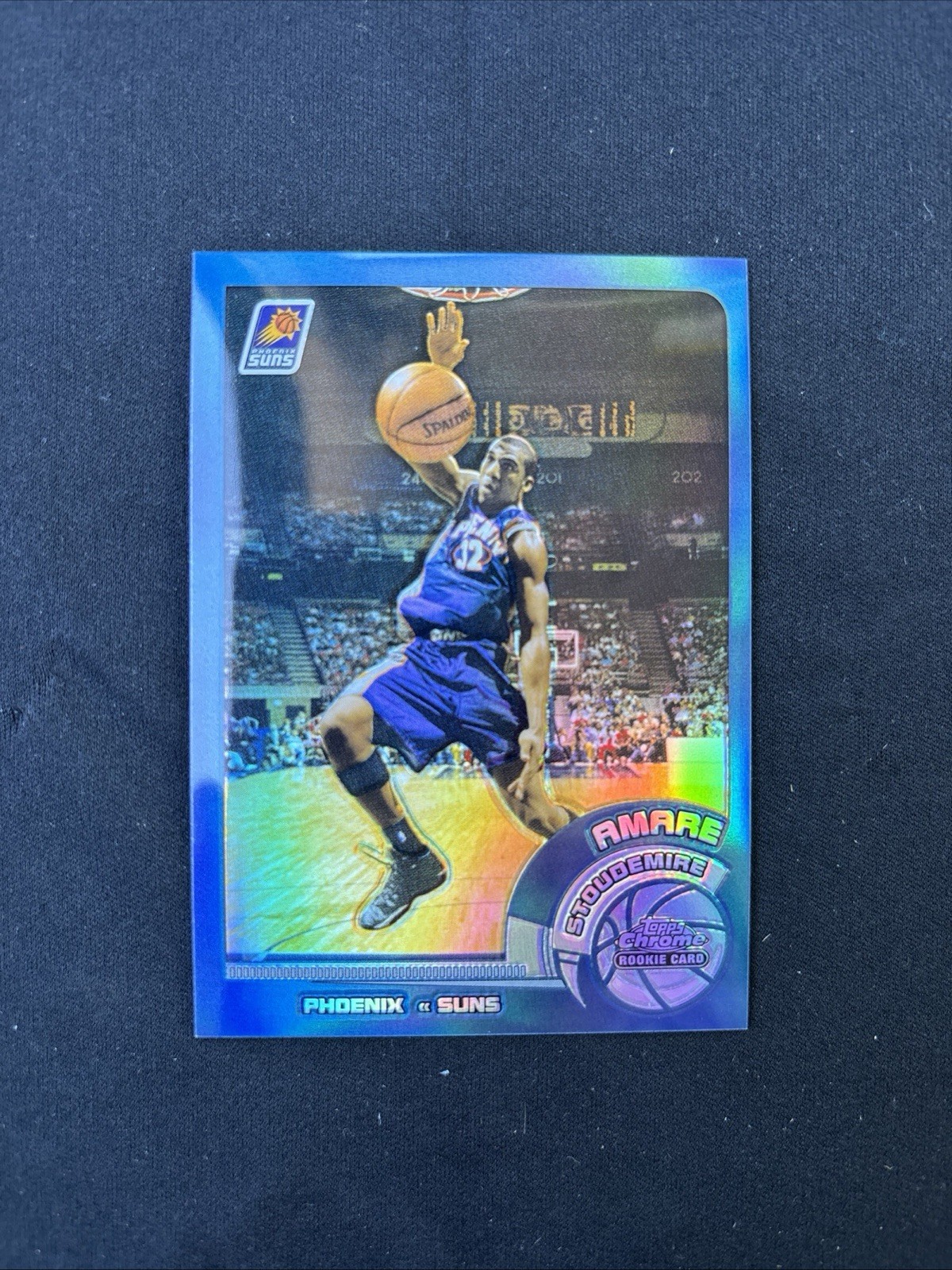 2002-03 Topps Basketball Chrome Refractor #126 Amare Stoudemire