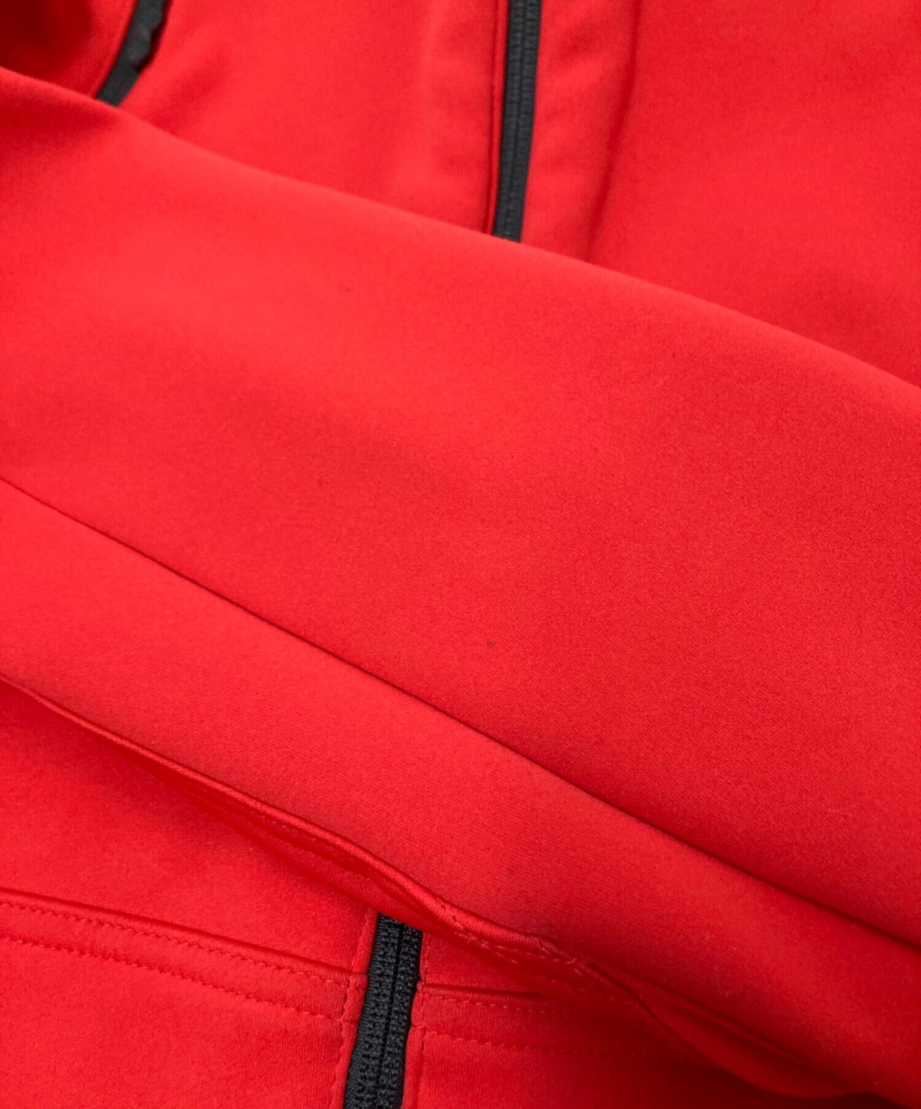 NITRAID Softshell Hooded Jacket Size: L Red Men N… - image 10