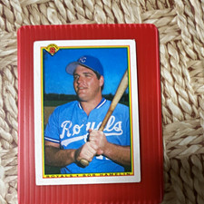 Topps 1991 Topps #4 Bob Hamelin Kansas City Royals MLB Baseball Rookie Card. rookie card picture