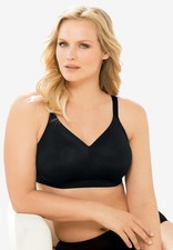 Catherines Women's Plus Size Wireless Back Smoothing Bra