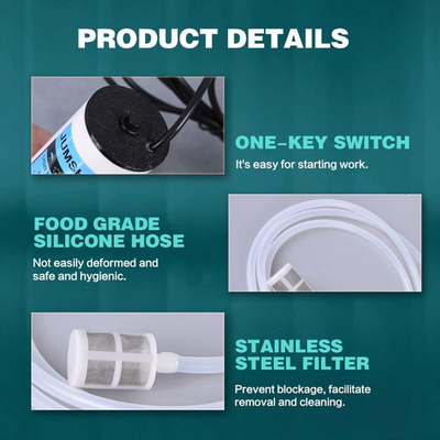 #ad #ad Portable USB Electric Auto siphon Self Priming Pump for Home brew WineBeer a... $29.45