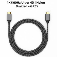 Image of HDMI to HDMI Cable 4.5M – 4K@60Hz  Ultra HD Nylon Braided