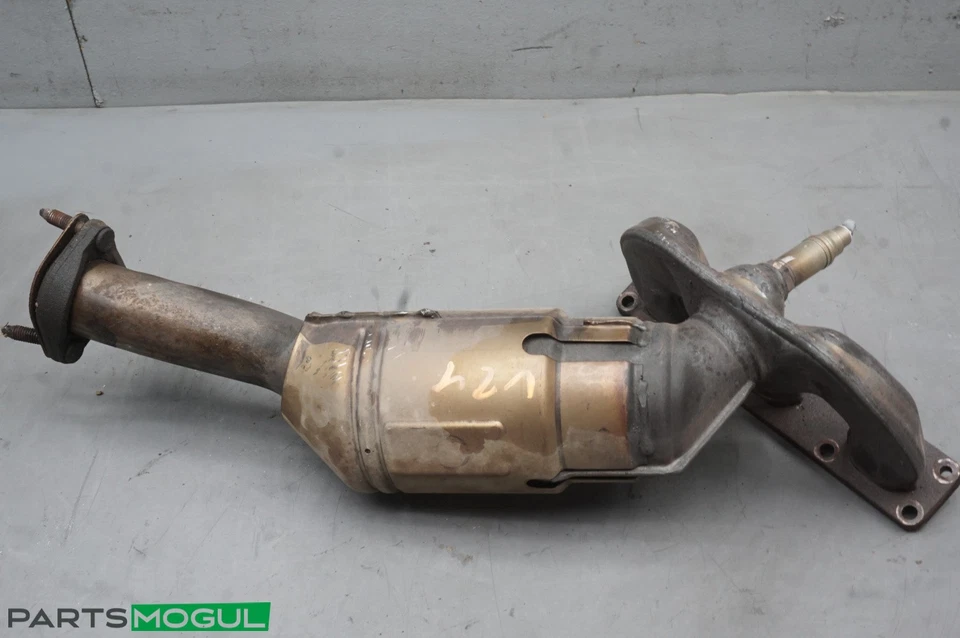 BMW Z4 3.0 2003-2005 colector de escape lateral derecho pasajero trasero derecho 7510378 OEM Foto 2 de 4