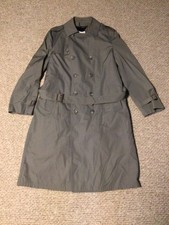 Vtg London Fog Maincoats Made in USA Trenchcoat Zip Out Liner Sz 44 Xtra Long