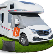 Copertura per Parabrezza Anteriore Con Tappetino Termico, Accessorio per Camper,