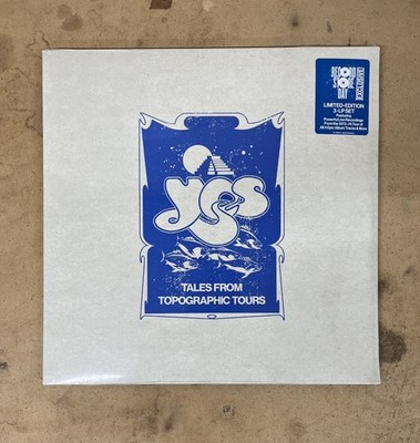 YES TALES FROM TOPOGRAPHIC TOURS 3 LP NEW SEALED RSD 2026 JON ANDERSON WAKEMAN