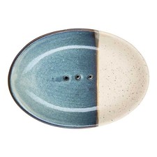 Keramik Seifenschale Rustic - oval | TRANQUILLO