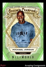 2025 Upper Deck Goodwin Champions All-World Neon Green Michael Jordan 155/499