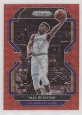 2021-22 Panini Prizm Ruby Wave Prizm Malik Monk #56 0w0m