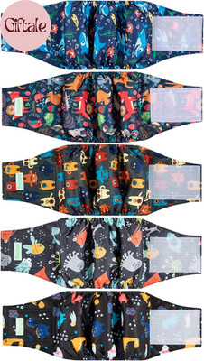 Small Dog Diapers Male,Reusable Belly Bands for Male Dogs,Washable Doggie Puppy