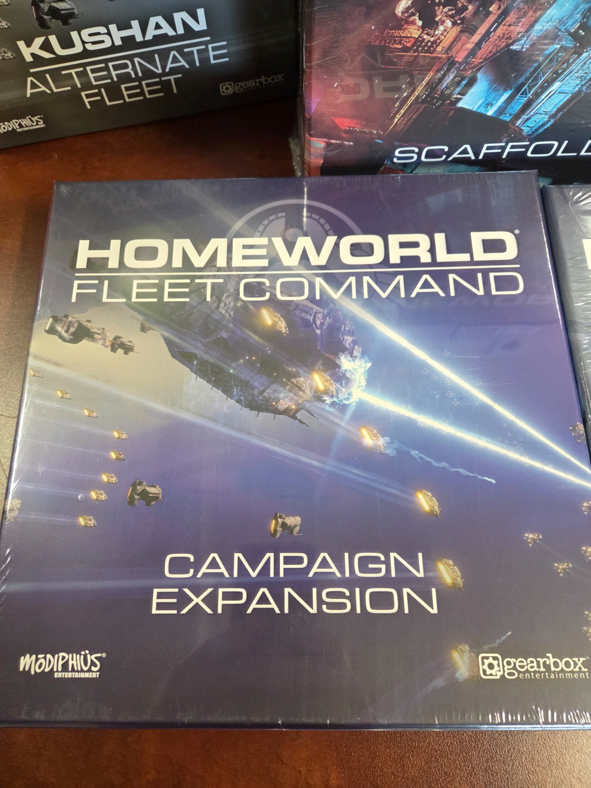 Homeworld Fleet Command board game - Modiphius Entertainment