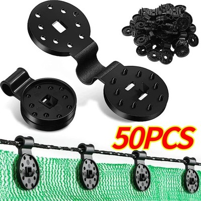 Clips de red Clip para sombrilla de fijacion de tela para sombra 50 piezas 