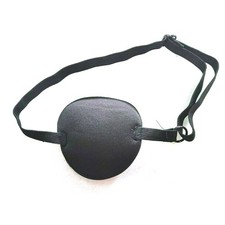 Adult Eye Patch Medical Concave Foam Padded Washable Eyeshades Unisex Black