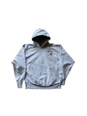 VTG Champion Reverse Weave Gray Bear River Basketball Hoodie Size Large 00s