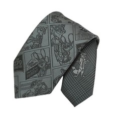 Disney Zootopia Judy  Nick Print Tie D50030 Gray