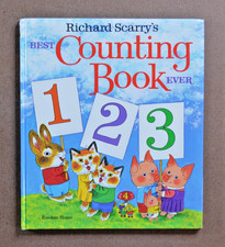 Vintage Richard Scarry's Best Counting Book Ever 1975 edition L1