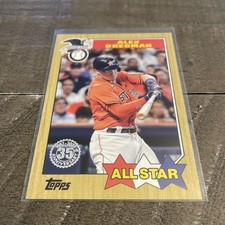 2022 Topps Series 2 - 1987 Topps All-Star Baseball Alex Bregman #87AS-28
