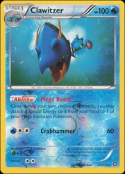Clawitzer 34/114 XY Steam Siege Reverse Holo Rare