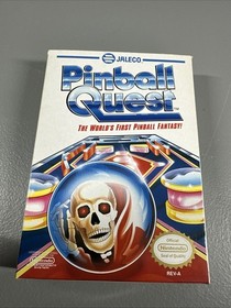 Pinball Quest Nintendo NES Game CIB Complete MINT Gold Seal