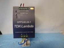 TDK Lambda DPP240-24-1, 115-230VAC- 24VDC/ 10A 240W Power Supply