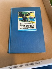 HC 1920 The Adventures of Tom Sawyer by Mark Twain Grosset & Dunlap ex libris