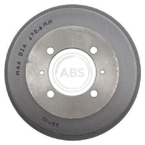 2X Bremstrommel Hinten FüR Mitsubishi Lancer A17 1.4 79 Bis 83 A.B.S. Teil 4G32-image
