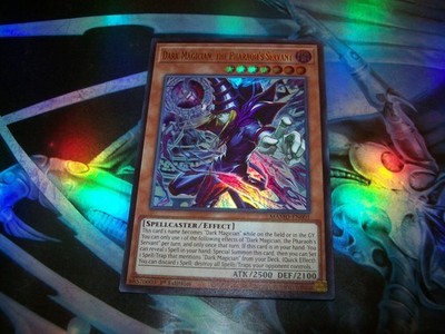 Dark Magician, the Pharaoh's Servant 1st Edition Ultra Rare MAMO-EN001 Yu-Gi-Oh!