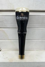 New Old Stock Guinness Draught Ceramic Beer Tap Handles Pint Glass