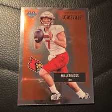 2025 Topps Bowman Chrome Miller Moss Louisville 1955 Football #55AV-13