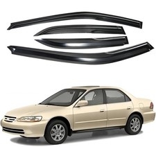 Jdm Mugen Style Window Visor For Honda Accord 4 Door Sedan 1998-2002 Rain Guards