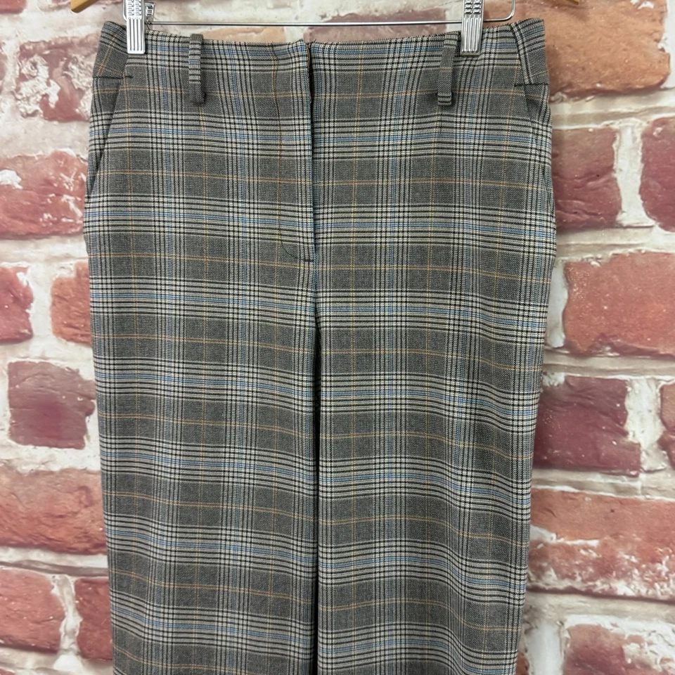 Pantalones Talbots para mujer 6 grises a cuadros Southampton pantalones de trabajo profesional Foto 4 de 4