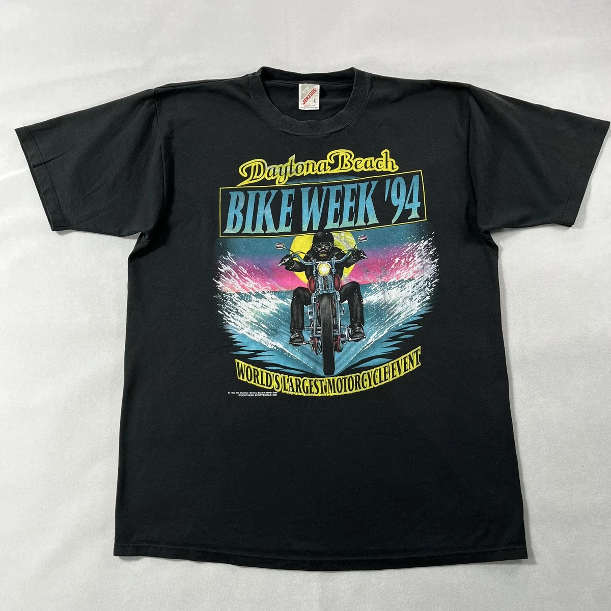 90s JERZEES ハーレーダビッドソン Tシャツ Jerzees ハーレーダビッドソン Tシャツ Mサイズ グラフィックプリント