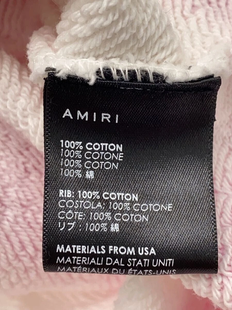 Felpa con cappuccio AMIRI XXL cotone multicolore tutti i modelli macchiata usata