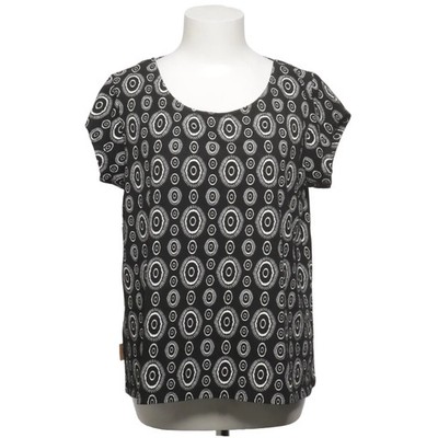 Gina Tricot, Top, Größe: 46/48, Schwarz/Weiß, Print, Damen #ECn
