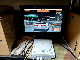 SEGA Dreamcast Console 2 Controller Marvel vs Capcom Japan Box