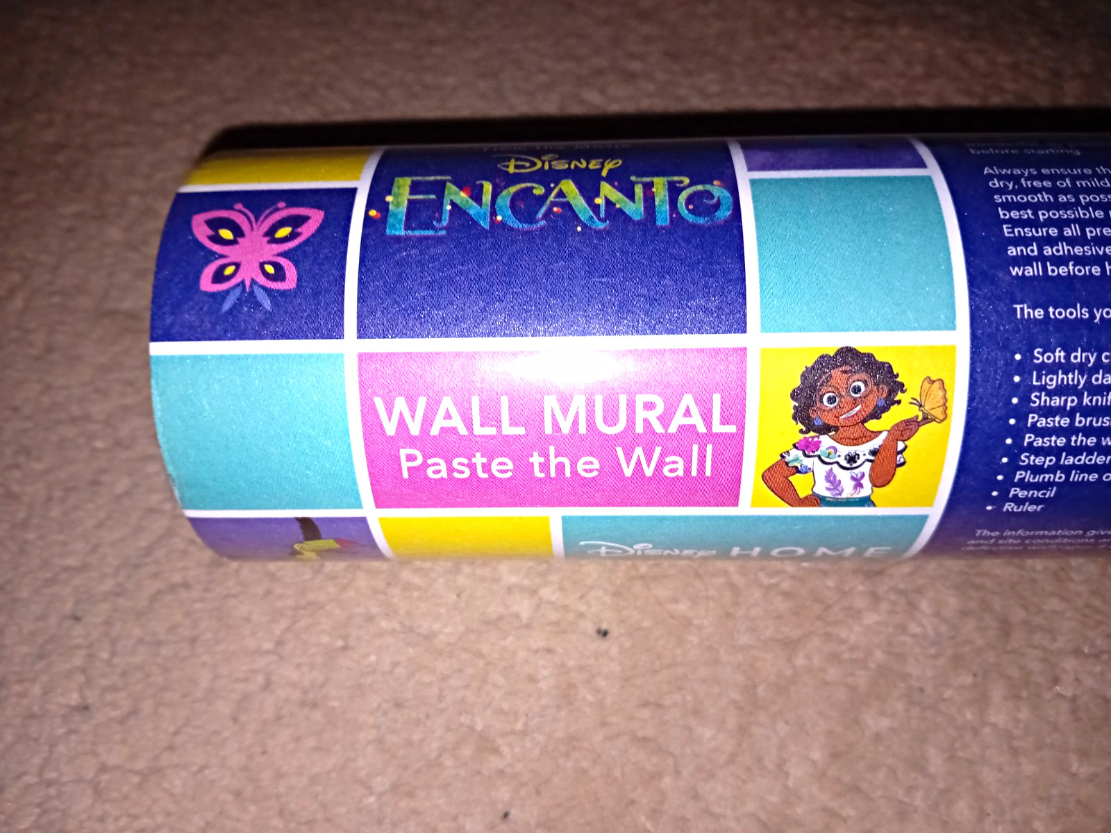 Disney Encanto Wall Mural Roll 6 Strips Paste-the-Wall 2.8m x 1m Matt