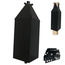 24.4Inch Metal Squirrel Baffle, Adjustable Opening Size, for Up to 4x4 Inch 