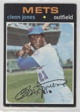 1971 Topps Blank Back Cleon Jones #527 mx0