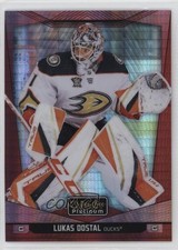2024-25 O-Pee-Chee Platinum Red Prism 6/199 Lukas Dostal #79 2d8