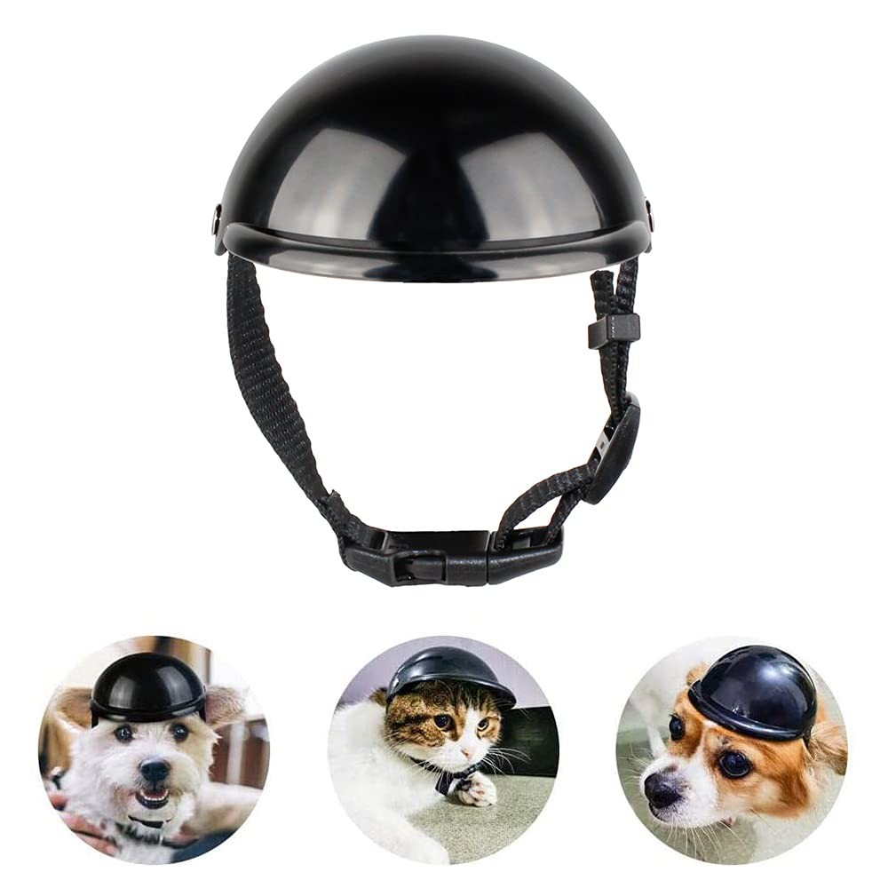 Casco Moto Cane Plastica ABS Regolabile - Accessorio Sicurezza PRO - 2